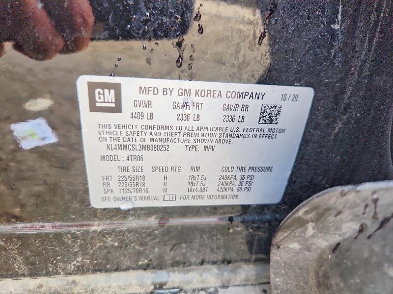 Aukcja sprzedaży 2021 Buick Encore Gx, vin: KL4MMCSL3MB080252, numer aukcji: 60574876