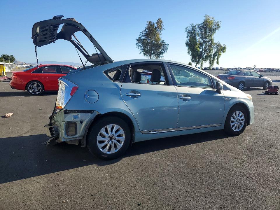 Продаж на аукціоні авто 2013 Toyota Prius Plug-in Hybrid, vin: JTDKN3DP2D3041186, номер лоту: 61249916