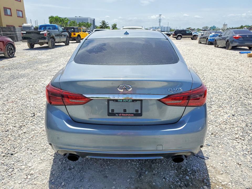 Продажа на аукционе авто 2018 Infiniti Q50, vin: JN1EV7AP6JM356641, номер лота: 61024786