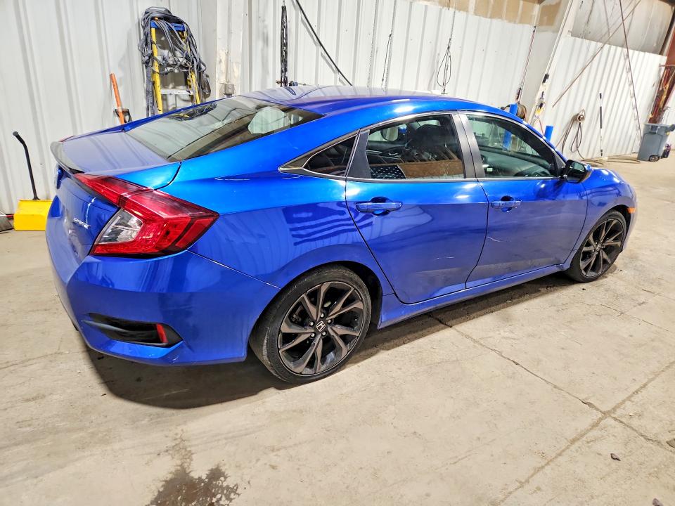 60862296 :رقم المزاد ، 19XFC2F88KE009646 vin ، 2019 Honda Civic مزاد بيع