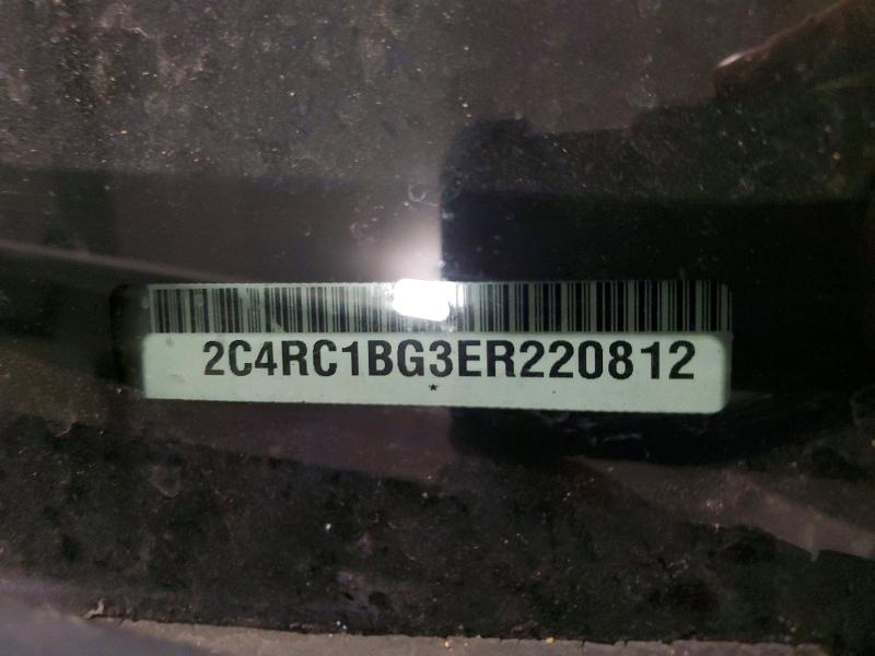Aukcja sprzedaży 2014 Chrysler Town & Country, vin: 2C4RC1BG3ER220812, numer aukcji: 62416366