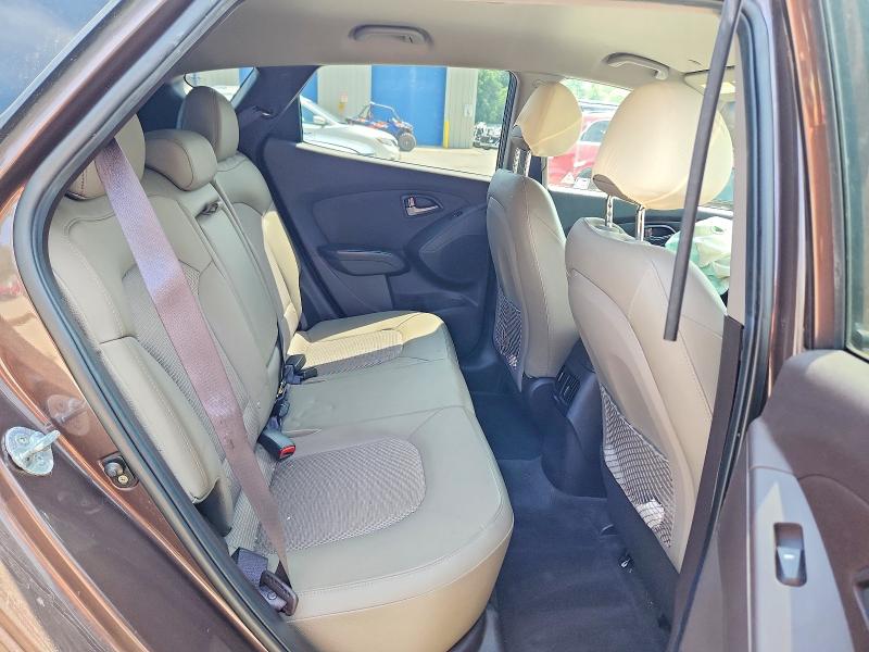 2014 Hyundai Tucson მანქანა იყიდება აუქციონზე, vin: KM8JUCAG9EU916323, აუქციონის ნომერი: 61356746
