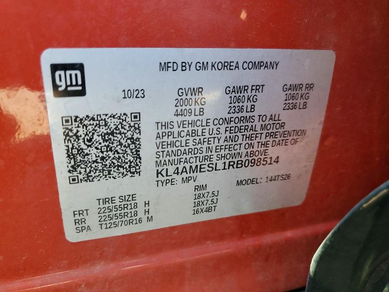Продажа на аукционе авто 2024 Buick Encore Gx, vin: KL4AMESL1RB098514, номер лота: 63172786