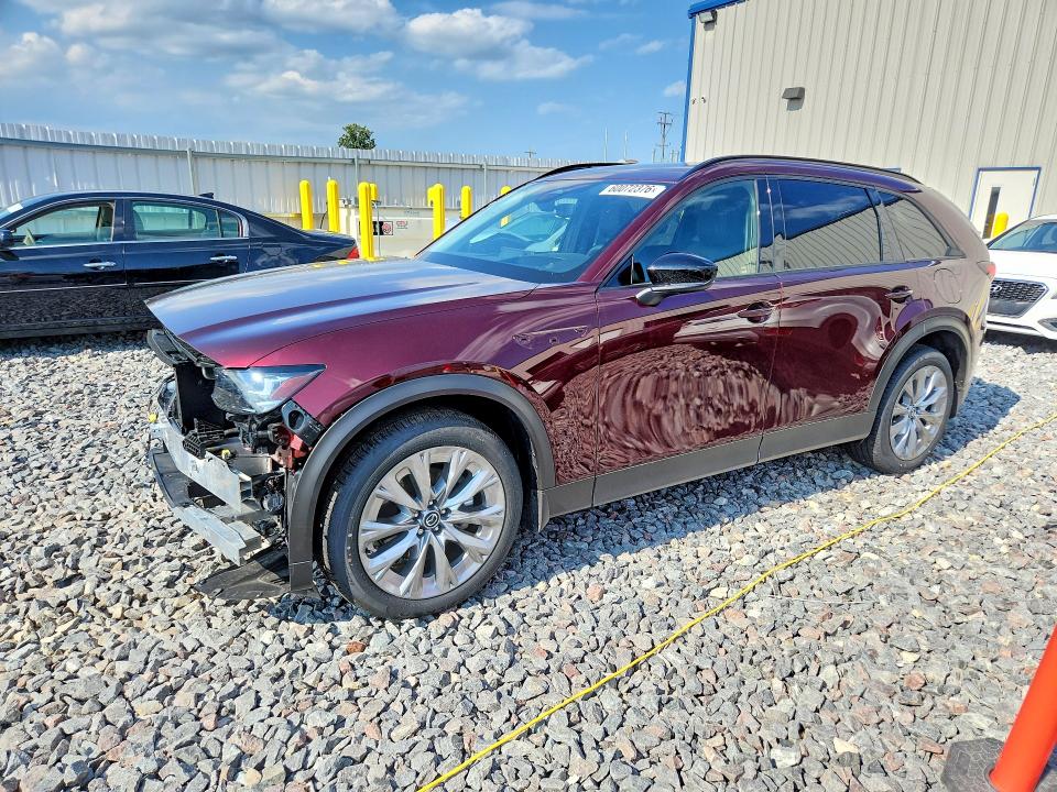 2025 Mazda Cx-90 მანქანა იყიდება აუქციონზე, vin: JM3KKCHD1S1250119, აუქციონის ნომერი: 60072376