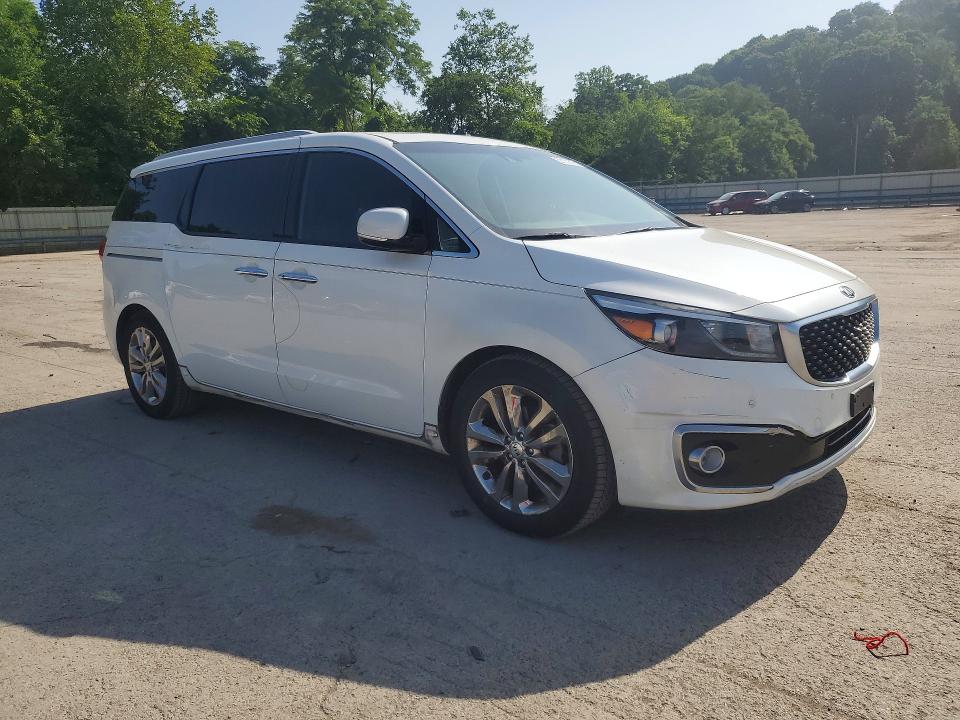 59152016 :رقم المزاد ، KNDME5C16G6140386 vin ، 2016 Kia Sedona مزاد بيع