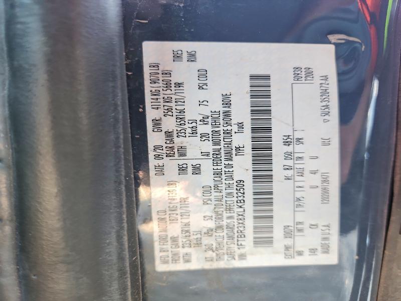 2020 Ford Transit მანქანა იყიდება აუქციონზე, vin: 1FTBR3X8XLKB32509, აუქციონის ნომერი: 65941716