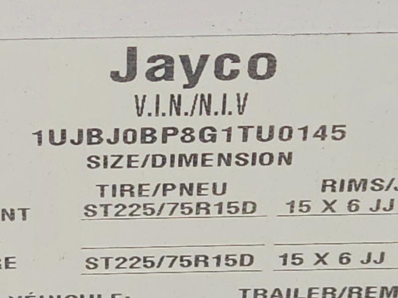 Продажа на аукционе авто 2016 Jayco Jay Jay Flight, vin: 1UJBJ0BP8G1TU0145, номер лота: 60884006