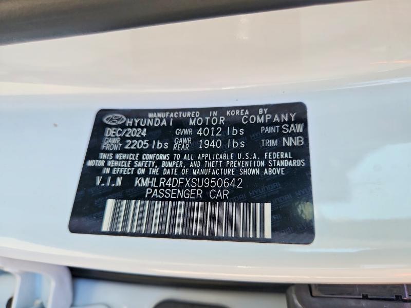 2025 Hyundai Elantra მანქანა იყიდება აუქციონზე, vin: KMHLR4DFXSU950642, აუქციონის ნომერი: 59199276