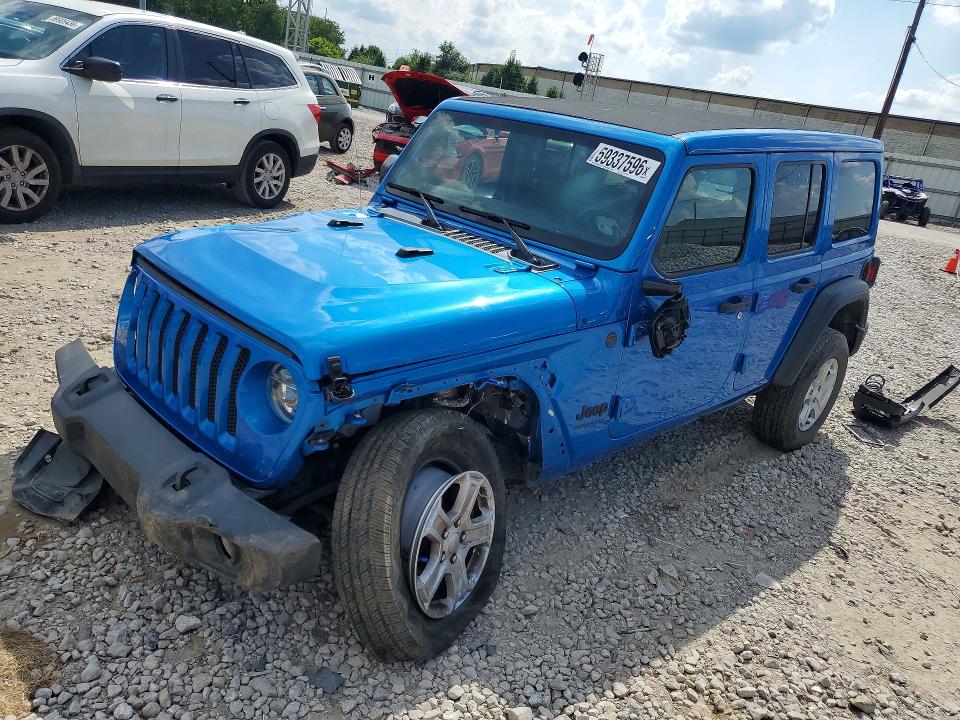 Aukcja sprzedaży 2022 Jeep Wrangler Unlimited, vin: 1C4HJXDN9NW132449, numer aukcji: 59337596
