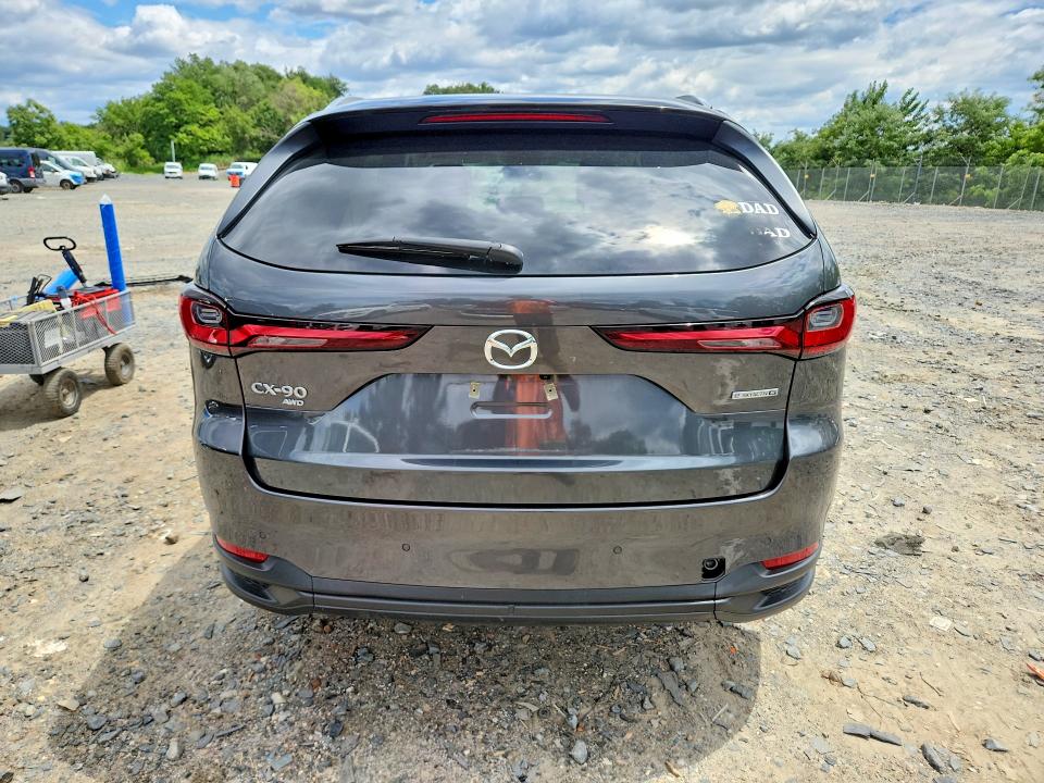 2025 Mazda Cx-90 მანქანა იყიდება აუქციონზე, vin: JM3KKBHDXS1220921, აუქციონის ნომერი: 63213346