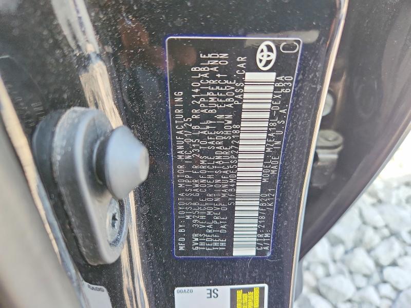 Продажа на аукционе авто 2025 Toyota Corolla, vin: 5YFB4MDE5SP272188, номер лота: 60550446