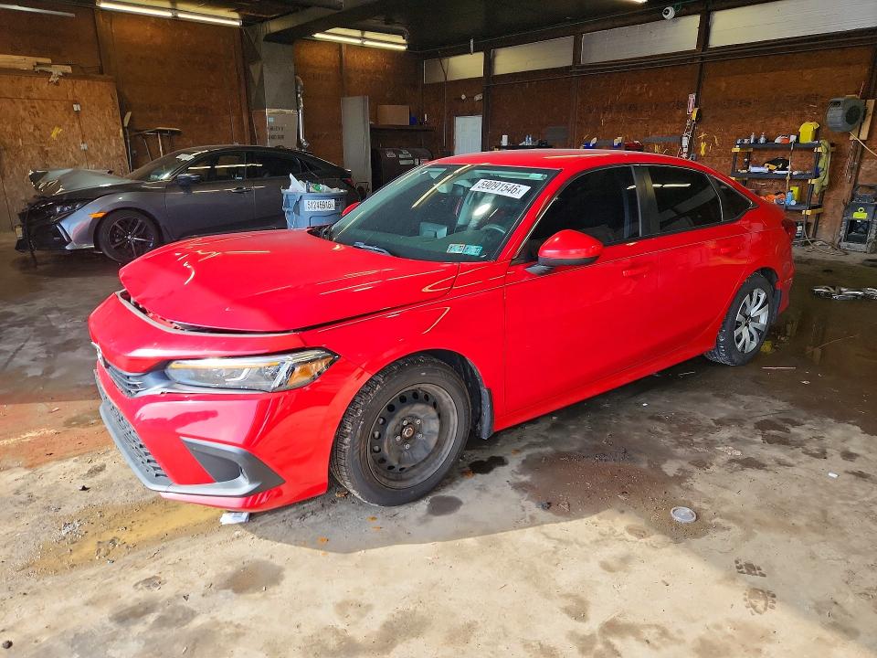 59091546 :رقم المزاد ، 2HGFE2F24NH522764 vin ، 2022 Honda Civic مزاد بيع