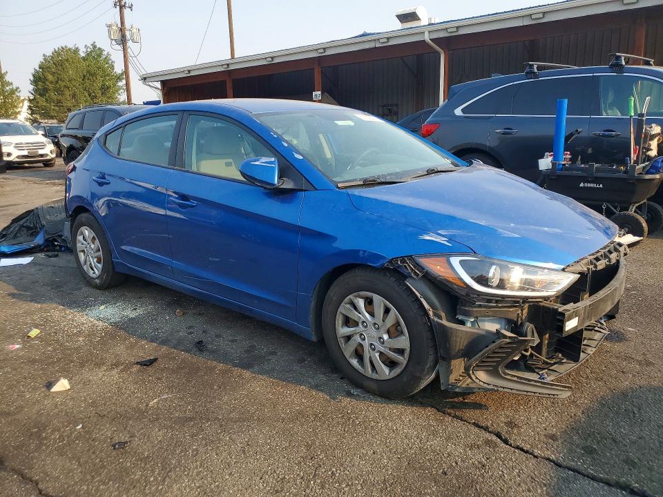 2017 Hyundai Elantra Se მანქანა იყიდება აუქციონზე, vin: 5NPD74LF0HH205191, აუქციონის ნომერი: 60008406