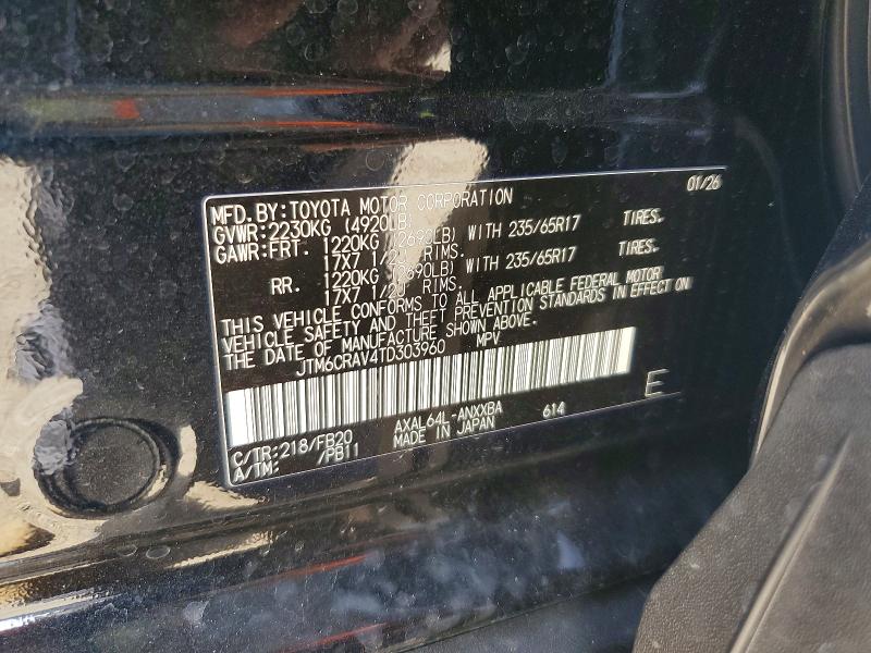 Продажа на аукционе авто 2026 Toyota Rav4, vin: JTM6CRAV4TD303960, номер лота: 60816746