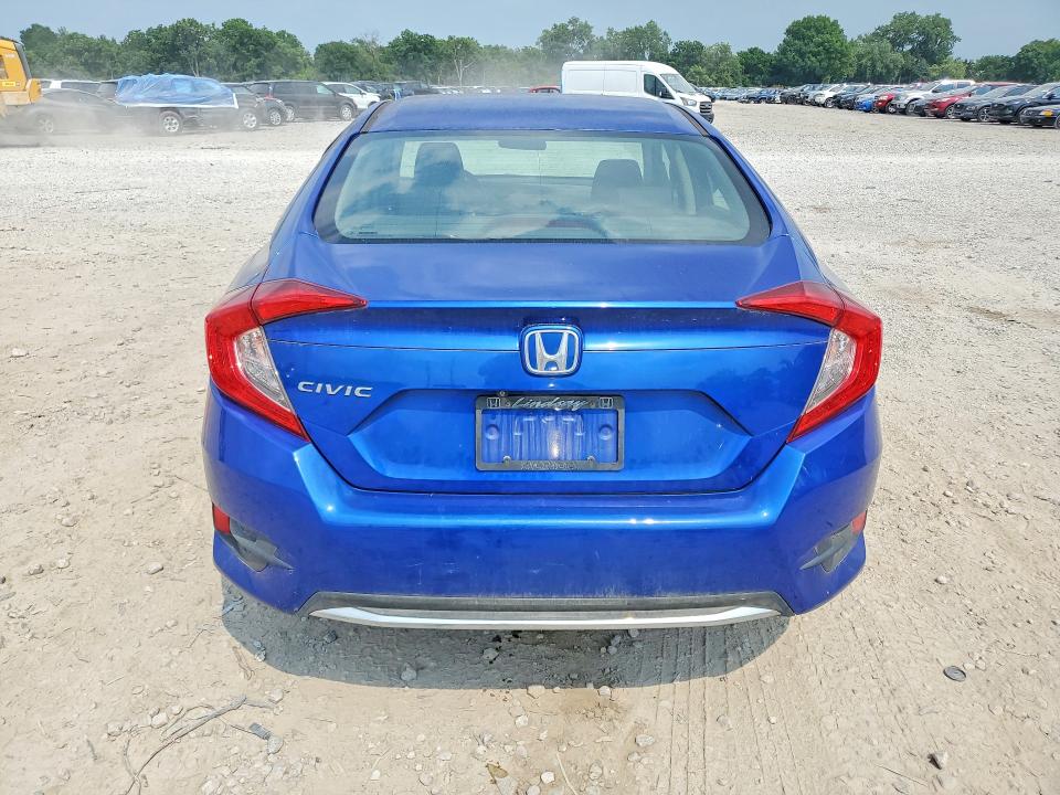 61588706 :رقم المزاد ، 2HGFC2F66LH500349 vin ، 2020 Honda Civic مزاد بيع
