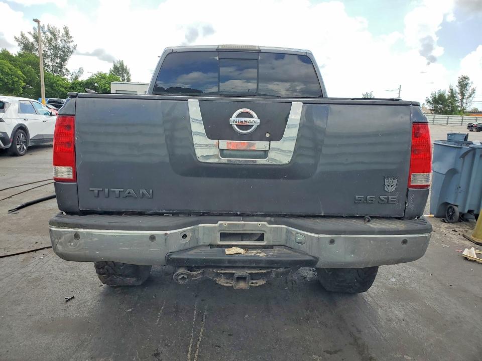 2004 Nissan Titan მანქანა იყიდება აუქციონზე, vin: 1N6AA07BX4N525050, აუქციონის ნომერი: 62126196