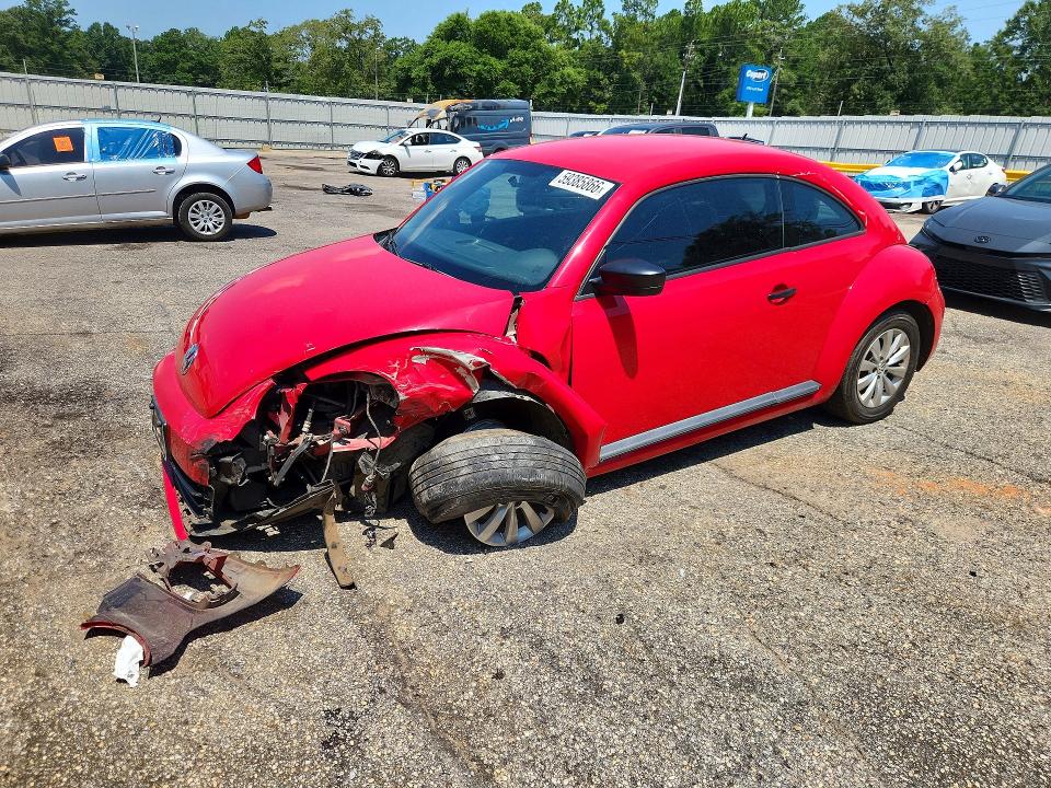 2014 Volkswagen Beetle მანქანა იყიდება აუქციონზე, vin: 3VWFP7AT6EM604032, აუქციონის ნომერი: 59385866