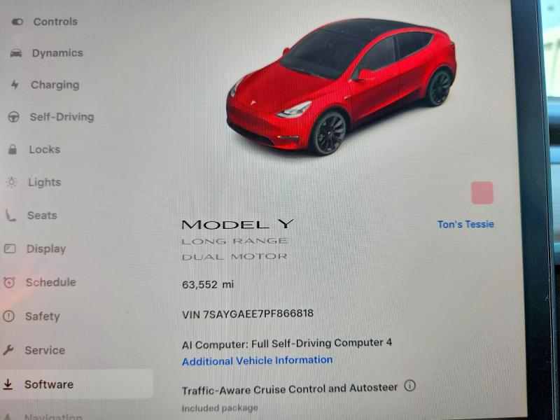 Продажа на аукционе авто 2023 Tesla Model Y, vin: 7SAYGAEE7PF866818, номер лота: 59139496