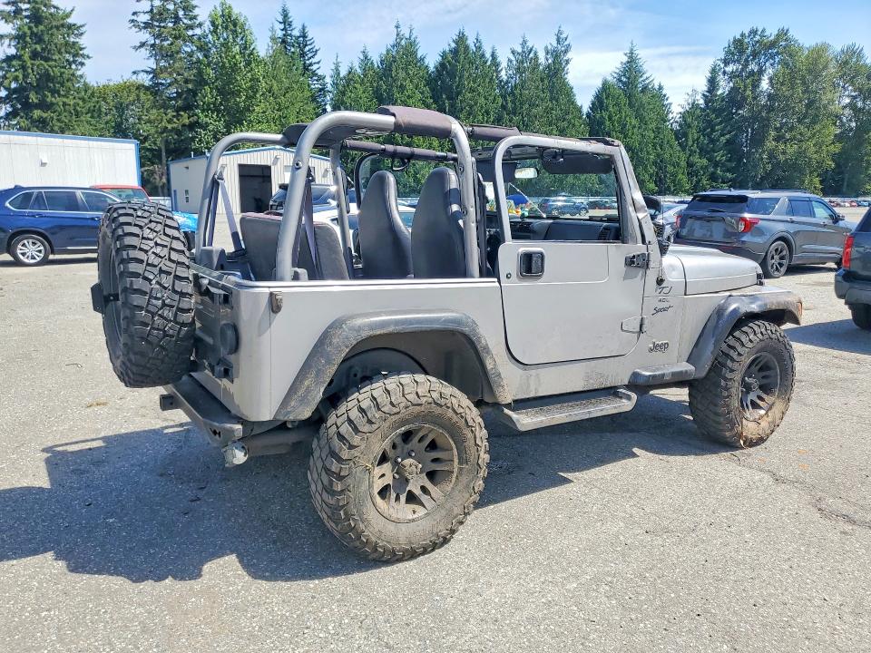 Aukcja sprzedaży 2001 Jeep Wrangler / Tj, vin: 1J4FA49S01P316276, numer aukcji: 60520536