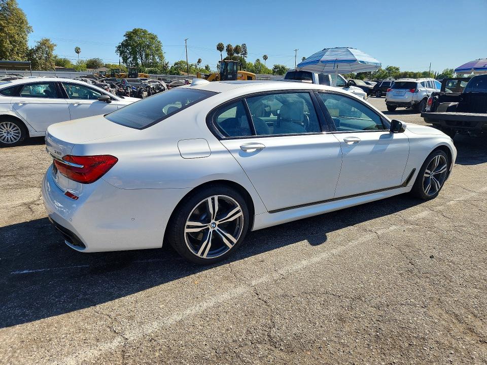 Aukcja sprzedaży 2019 Bmw 740, vin: WBA7E2C54KB454825, numer aukcji: 62445776
