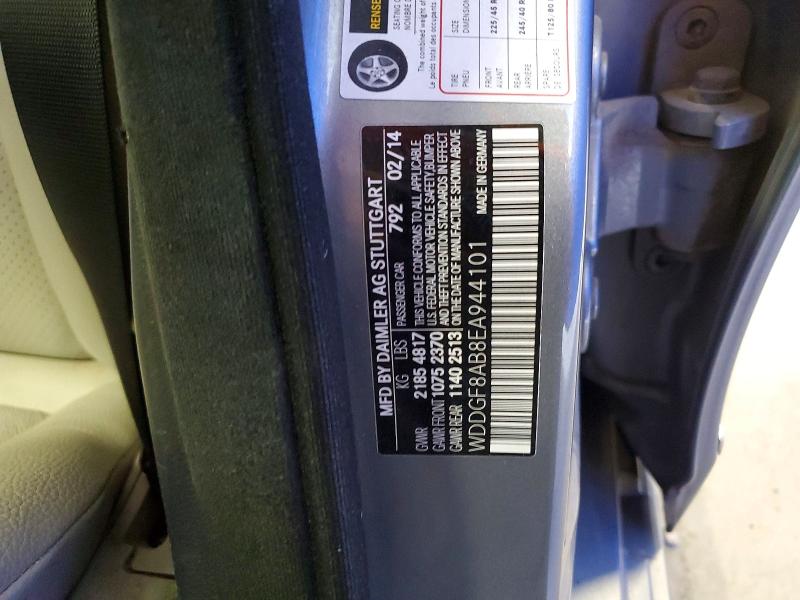 Продажа на аукционе авто 2014 Mercedes-benz C, vin: WDDGF8AB8EA944101, номер лота: 62267816