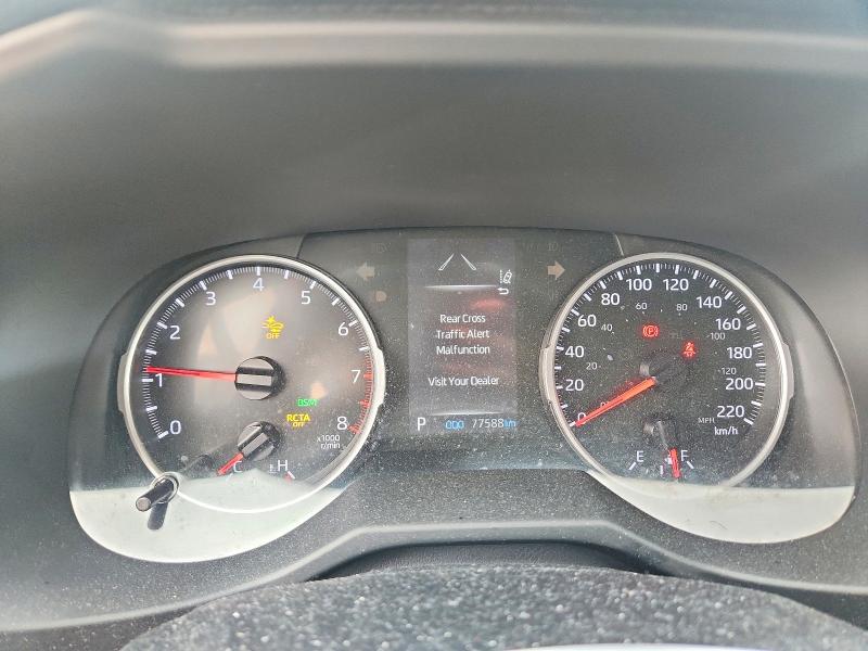 61429646 :رقم المزاد ، 2T3R1RFV2NC312580 vin ، 2022 Toyota Rav4 مزاد بيع