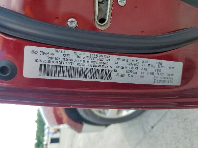 60934966 :رقم المزاد ، 1C6RR7LT9JS298170 vin ، 2018 Ram 1500 مزاد بيع