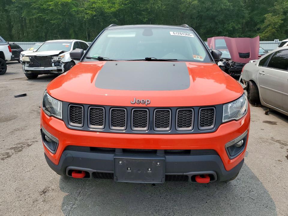 2018 Jeep Compass მანქანა იყიდება აუქციონზე, vin: 3C4NJDDB9JT128845, აუქციონის ნომერი: 61284366