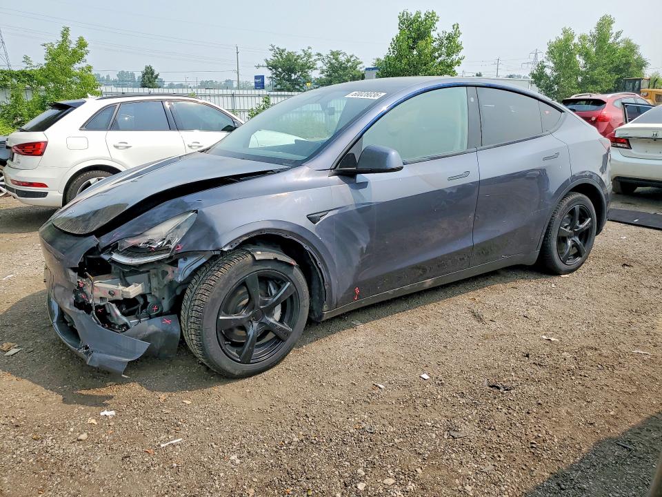 2022 Tesla Model Y მანქანა იყიდება აუქციონზე, vin: 7SAYGAEE6NF427459, აუქციონის ნომერი: 60028036