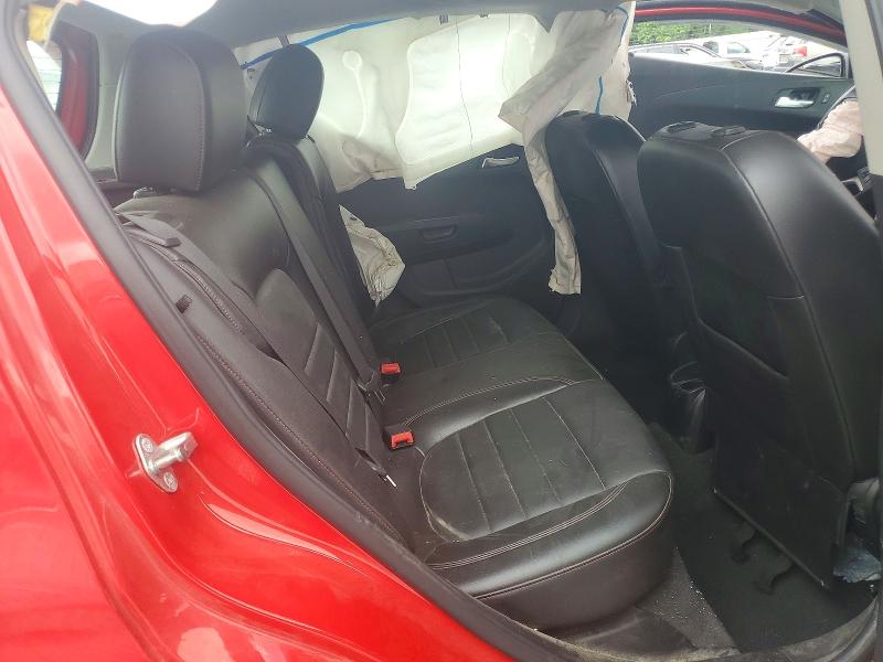 2016 Chevrolet Sonic მანქანა იყიდება აუქციონზე, vin: 1G1JH6SB3G4164935, აუქციონის ნომერი: 59949786