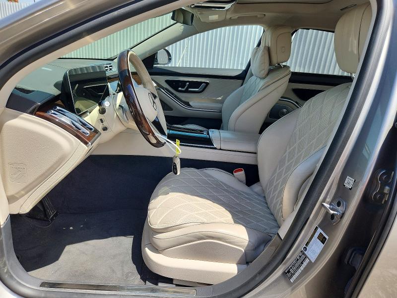 2021 Mercedes-benz S მანქანა იყიდება აუქციონზე, vin: W1K6G7GB0MA029106, აუქციონის ნომერი: 60610006