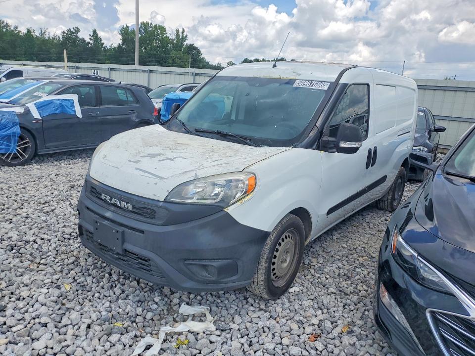 58967686 :رقم المزاد ، ZFBHRFAB8K6N74683 vin ، 2019 Ram Promaster City مزاد بيع