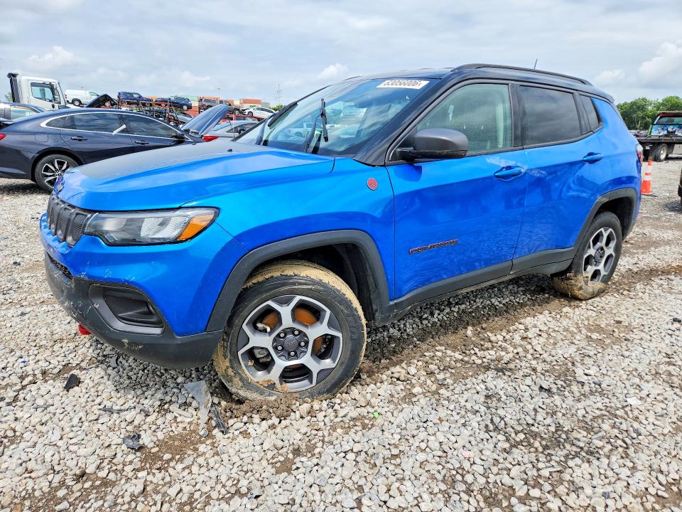 Aukcja sprzedaży 2022 Jeep Compass, vin: 3C4NJDDBXNT121778, numer aukcji: 63056006