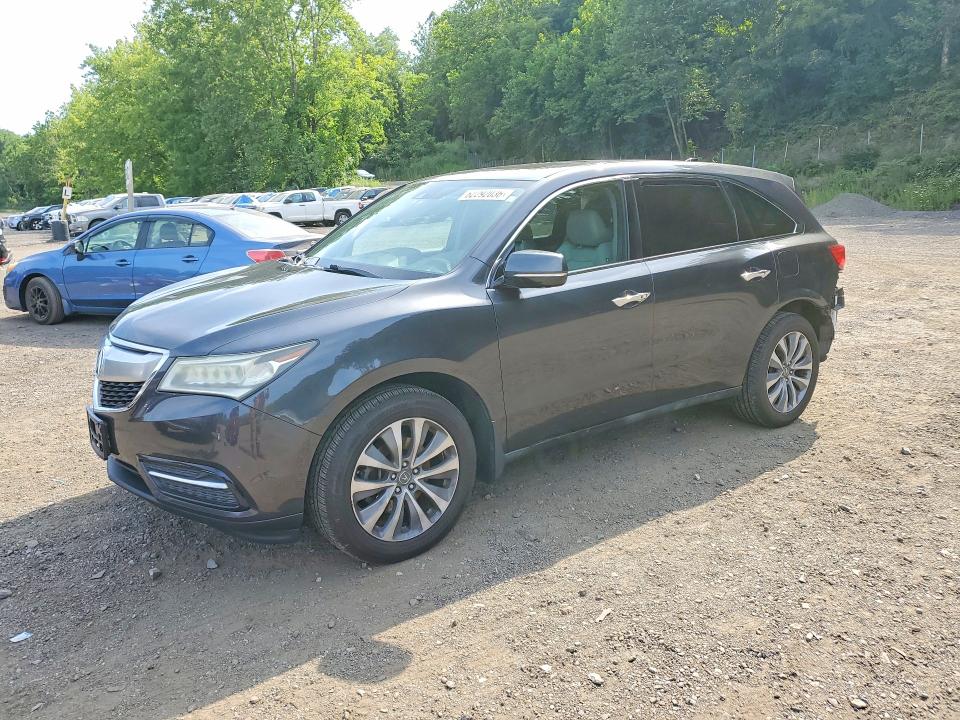 62292036 :رقم المزاد ، 5FRYD4H42EB049990 vin ، 2014 Acura Mdx مزاد بيع