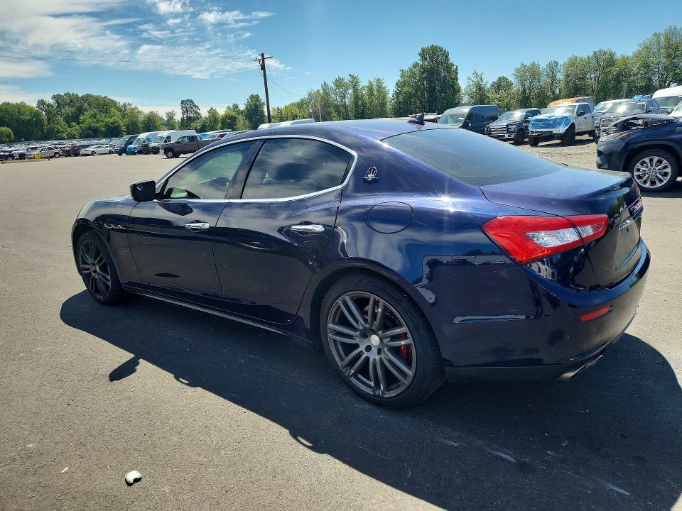 63363056 :رقم المزاد ، ZAM57XSA0F1129869 vin ، 2015 Maserati Ghibli مزاد بيع
