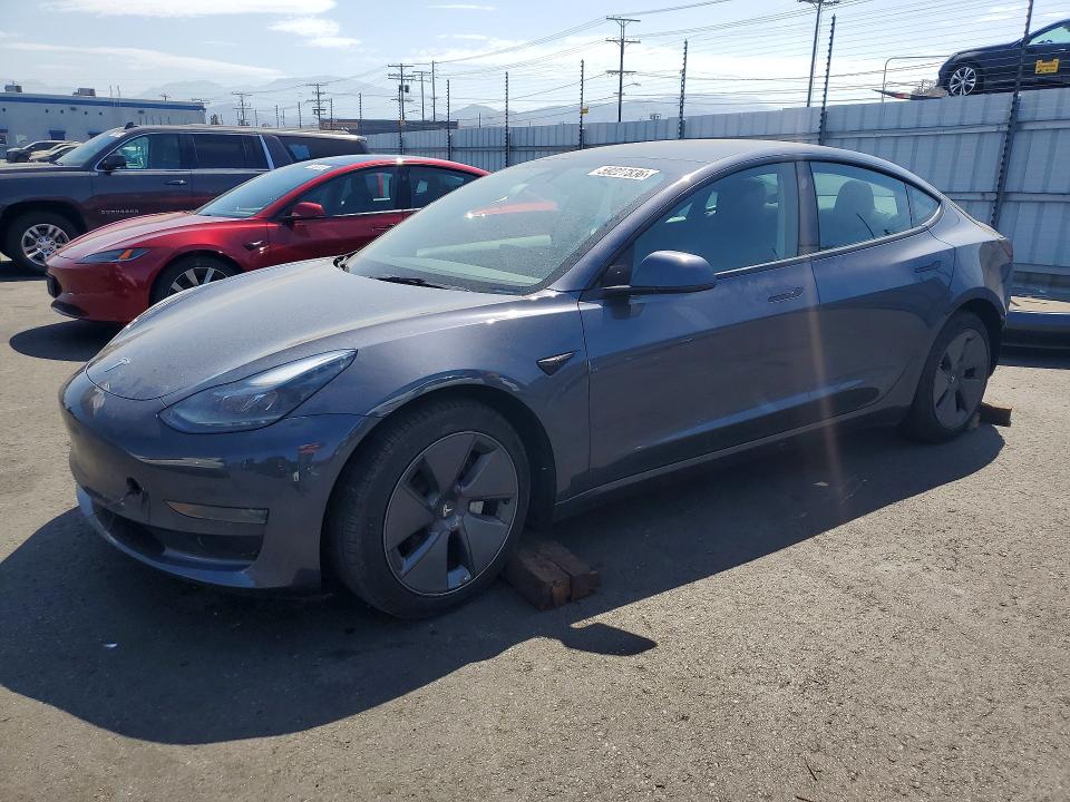 59227836 :رقم المزاد ، 5YJ3E1EAXPF433018 vin ، 2023 Tesla Model 3 مزاد بيع