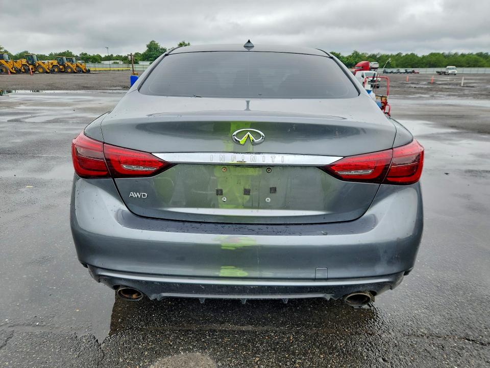 2018 Infiniti Q50 მანქანა იყიდება აუქციონზე, vin: JN1EV7AR4JM430883, აუქციონის ნომერი: 63137216