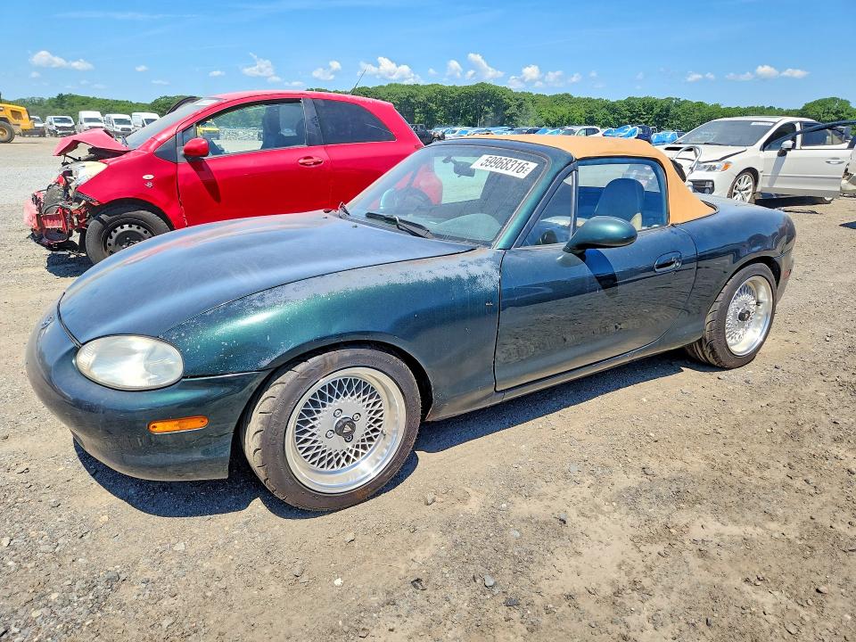 59968316 :رقم المزاد ، JM1NB3534X0102755 vin ، 1999 Mazda Mx-5 Miata مزاد بيع