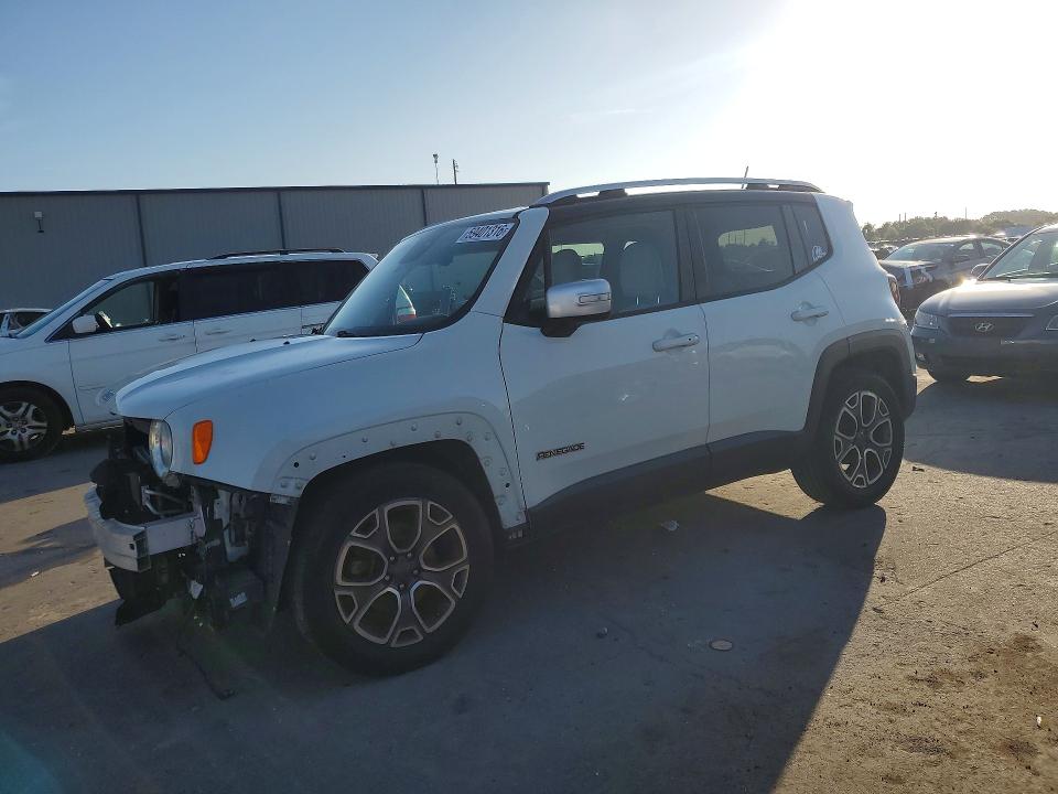 Продаж на аукціоні авто 2016 Jeep Renegade, vin: ZACCJADT2GPC96390, номер лоту: 59401316