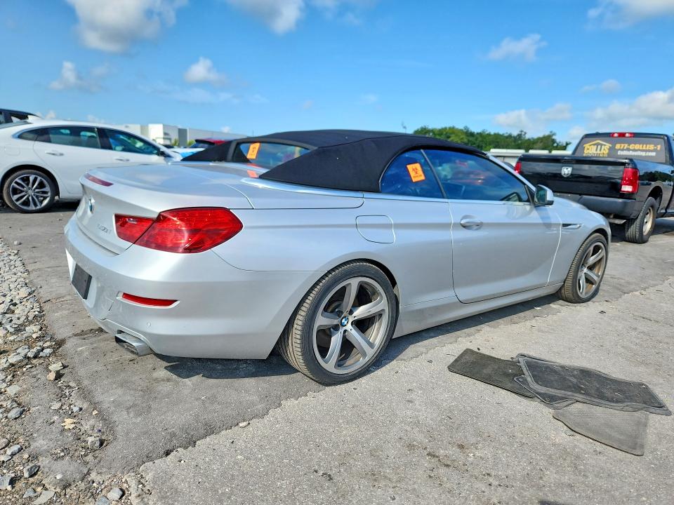 62617186 :رقم المزاد ، WBALZ3C54CDL71118 vin ، 2012 Bmw 650 مزاد بيع