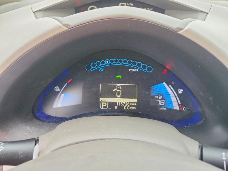 2011 Nissan Leaf მანქანა იყიდება აუქციონზე, vin: JN1AZ0CP8BT009214, აუქციონის ნომერი: 60064776