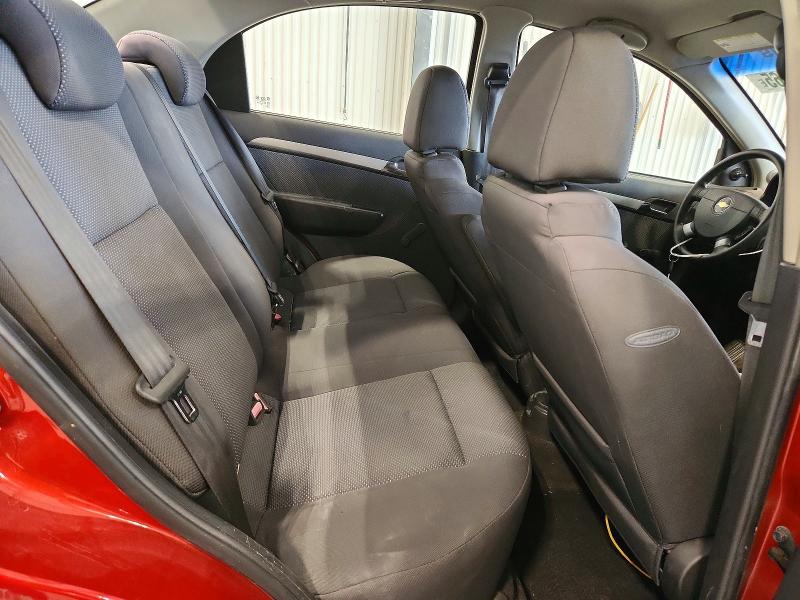85962865 :رقم المزاد ، KL1TD56E09B657567 vin ، 2009 Chevrolet Aveo مزاد بيع