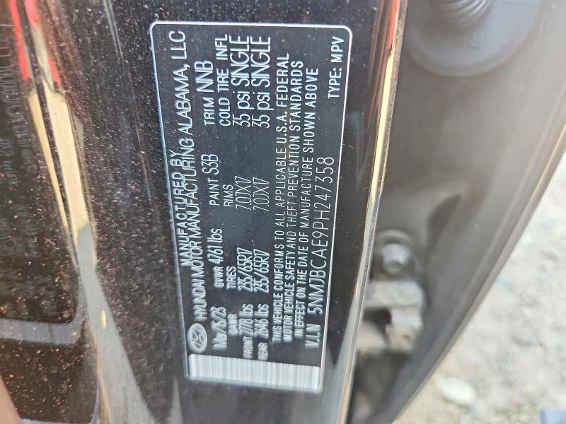Продажа на аукционе авто 2023 Hyundai Tucson, vin: 5NMJBCAE9PH247358, номер лота: 85972265