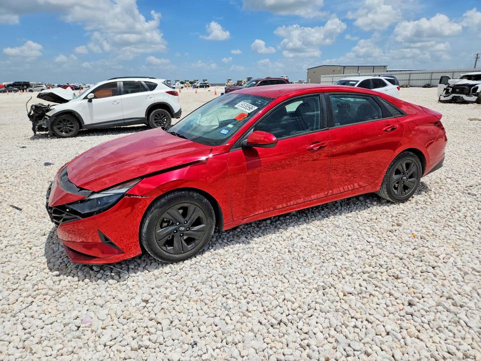 2021 Hyundai Elantra მანქანა იყიდება აუქციონზე, vin: 5NPLS4AG2MH051907, აუქციონის ნომერი: 59538596