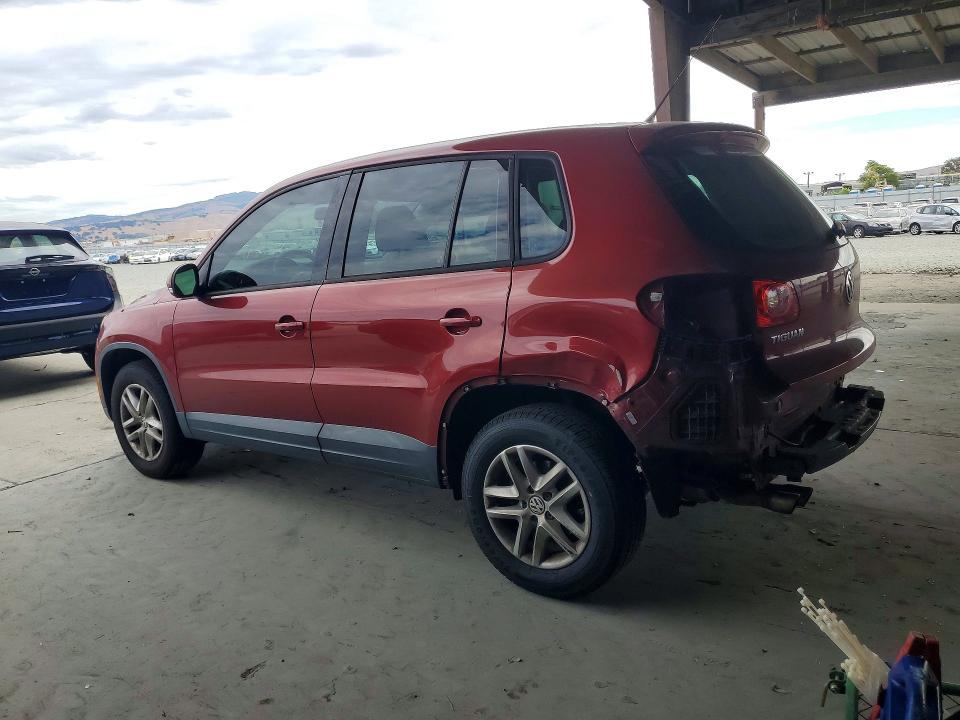 2011 Volkswagen Tiguan მანქანა იყიდება აუქციონზე, vin: WVGAV7AX5BW000436, აუქციონის ნომერი: 61730646