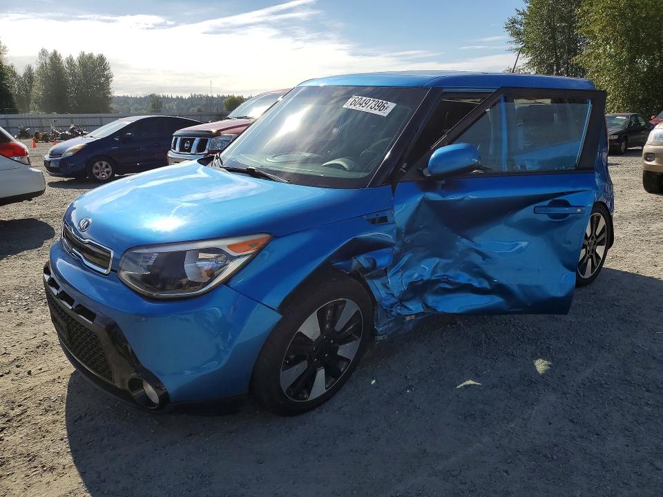 60497396 :رقم المزاد ، KNDJP3A53G7386149 vin ، 2016 Kia Soul مزاد بيع