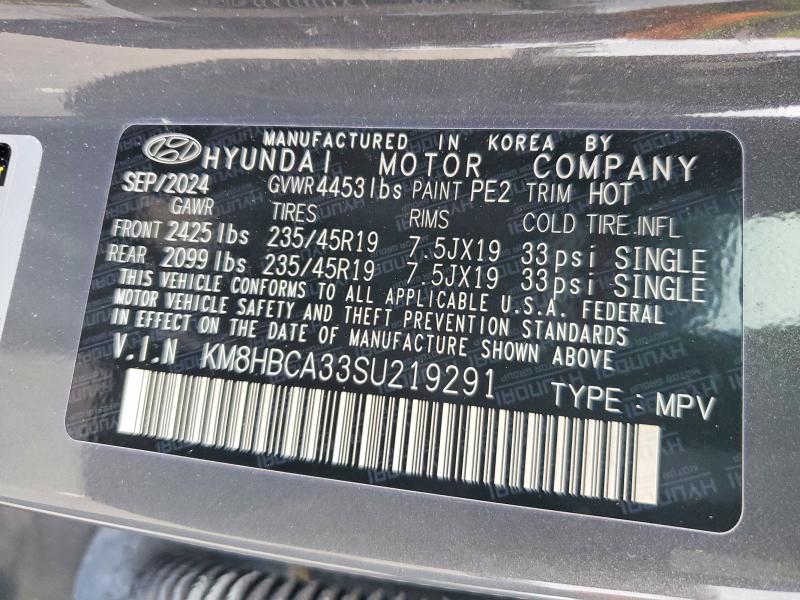 Продажа на аукционе авто 2025 Hyundai Kona, vin: KM8HBCA33SU219291, номер лота: 60114776