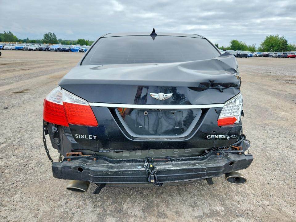 58370856 :رقم المزاد ، KMHGC4DF5AU072233 vin ، 2010 Hyundai Genesis مزاد بيع