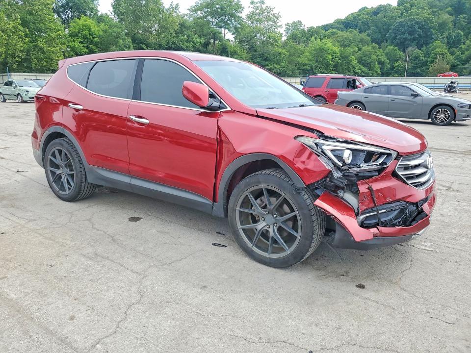 60555146 :رقم المزاد ، 5XYZT3LB2HG391767 vin ، 2017 Hyundai Santa Fe Sport مزاد بيع