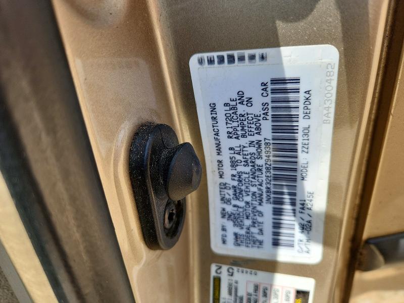 Продажа на аукционе авто 2008 Toyota Corolla, vin: 1NXBR32E38Z949387, номер лота: 59638936